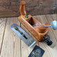 SOLD. N1703 GORGEOUS Vintage E.C.E. West-Germany No:711 PRIMUS PLANE Figured Pear & Lignum Vitae Sole