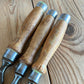 N462 Vintage set of 3 x TITAN Australia No:101 Registered Firmer CHISELS