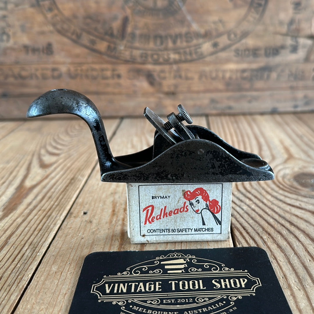 SOLD N662 Vintage STANLEY 1907 era No.100 “Squirrel tail” Block PLANE