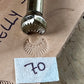 XL1-61-75 Vintage 1 x KELLY TOOLS New Zealand LEATHER STAMP or PUNCH