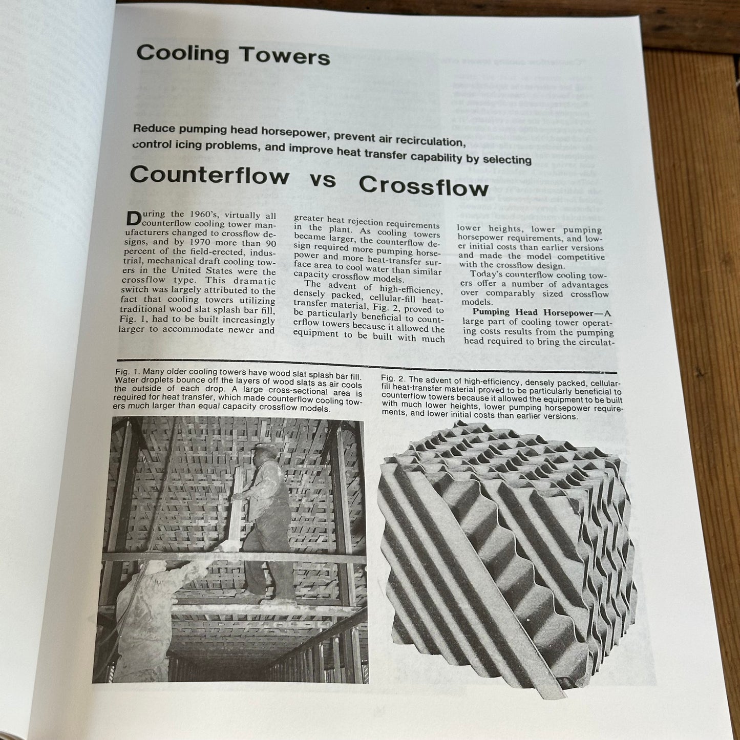 XBN185 Vintage 1994 BOOK COOLING TOWER TECHNOLOGY - Maintenance, Upgrading and Rebuilding 3rd Edition by R.Burger