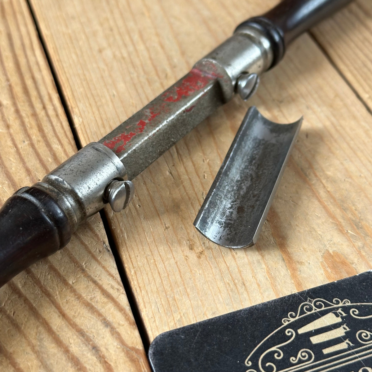 C2 Vintage MILLERS FALLS USA 1884 Patent Cigar SPOKESHAVE