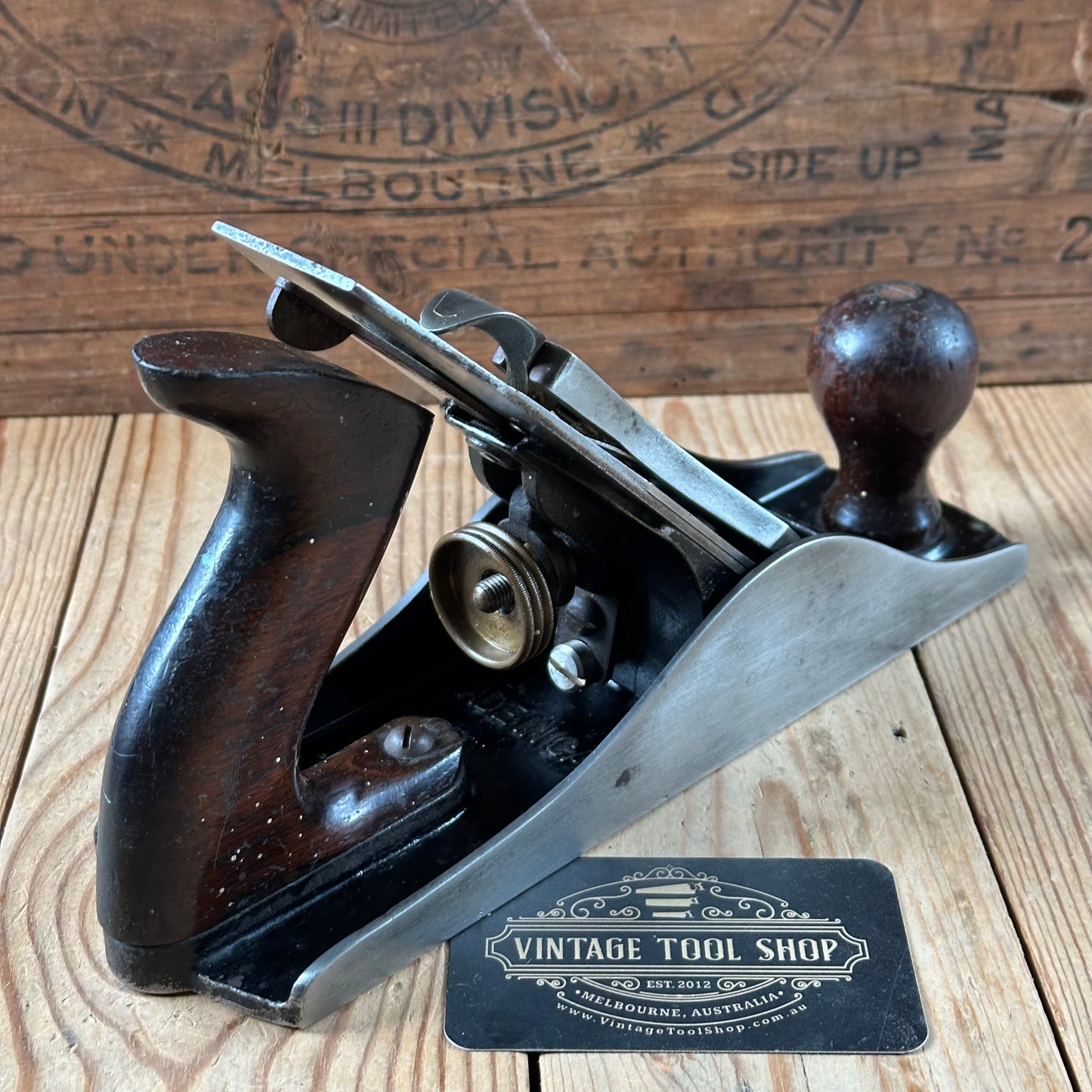 N1821 Vintage STANLEY CANADA No.4 1/2 Sweetheart era 1921-35 smoothing PLANE