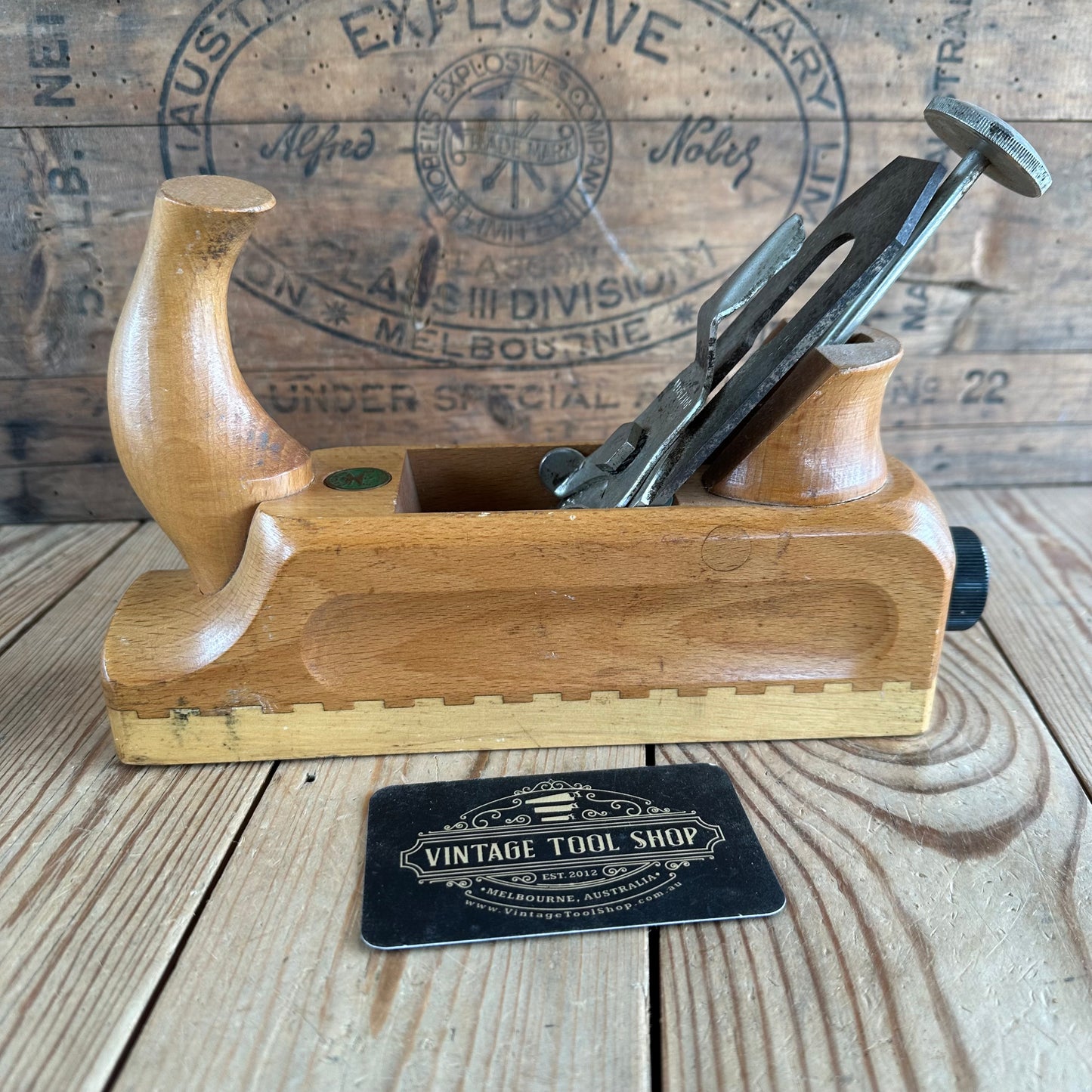 SOLD H1065 Vintage E.C.E. PRIMUS German SMOOTHING PLANE