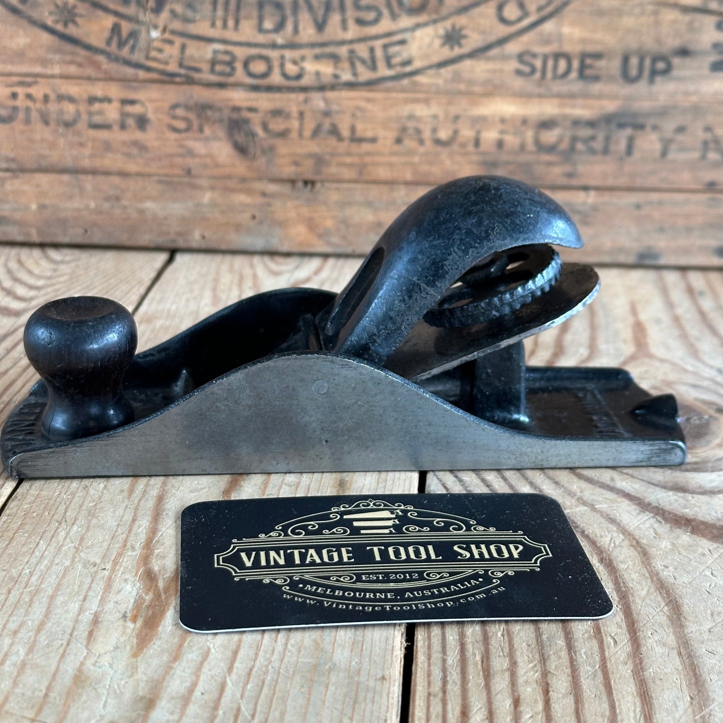 H864 Vintage STANLEY USA No.110 Block PLANE