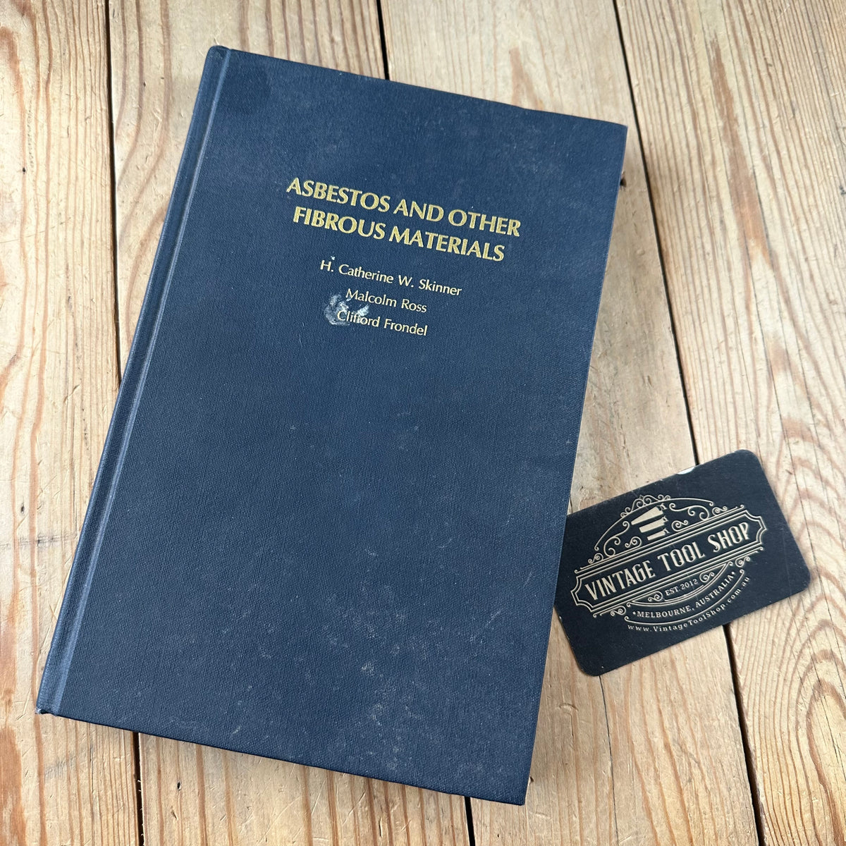 N2007 Vintage 1988 BOOK ASBESTOS and OTHER FIBROUS MATERIALS, Mineralogy, Crystal Chemistry and HEALTH EFFECTS by H.C.W.Skinner, M.Ross, C.Frondel