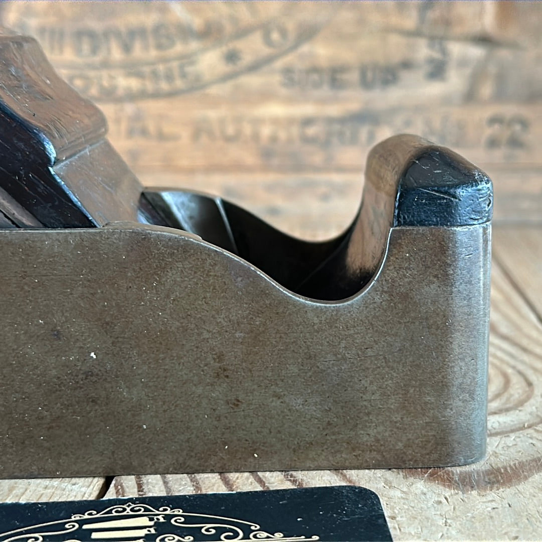 SOLD N644 GORGEOUS! Antique FANCY CAST infill SMOOTHING plane