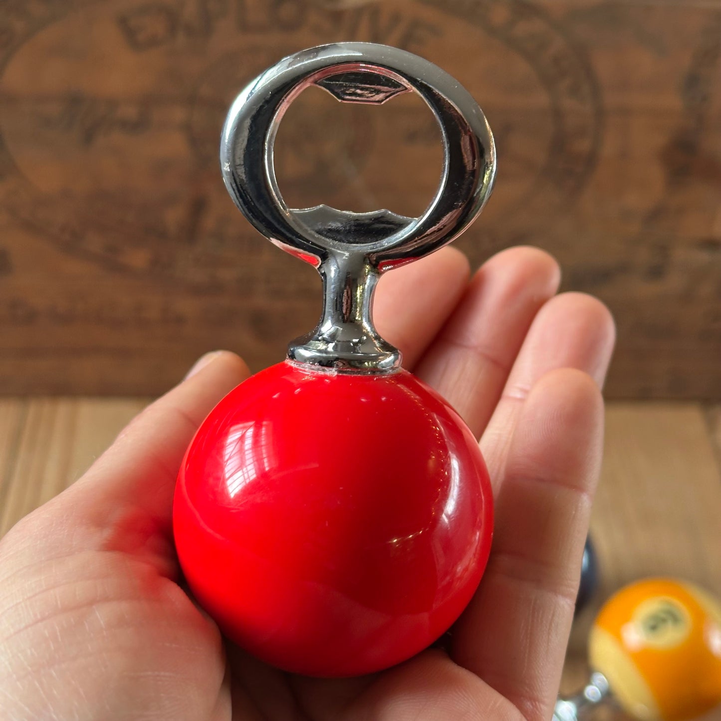 TRB NEW! AUSTRALIAN made POOL BALL BOTTLE OPENERS by TONY RALPH
