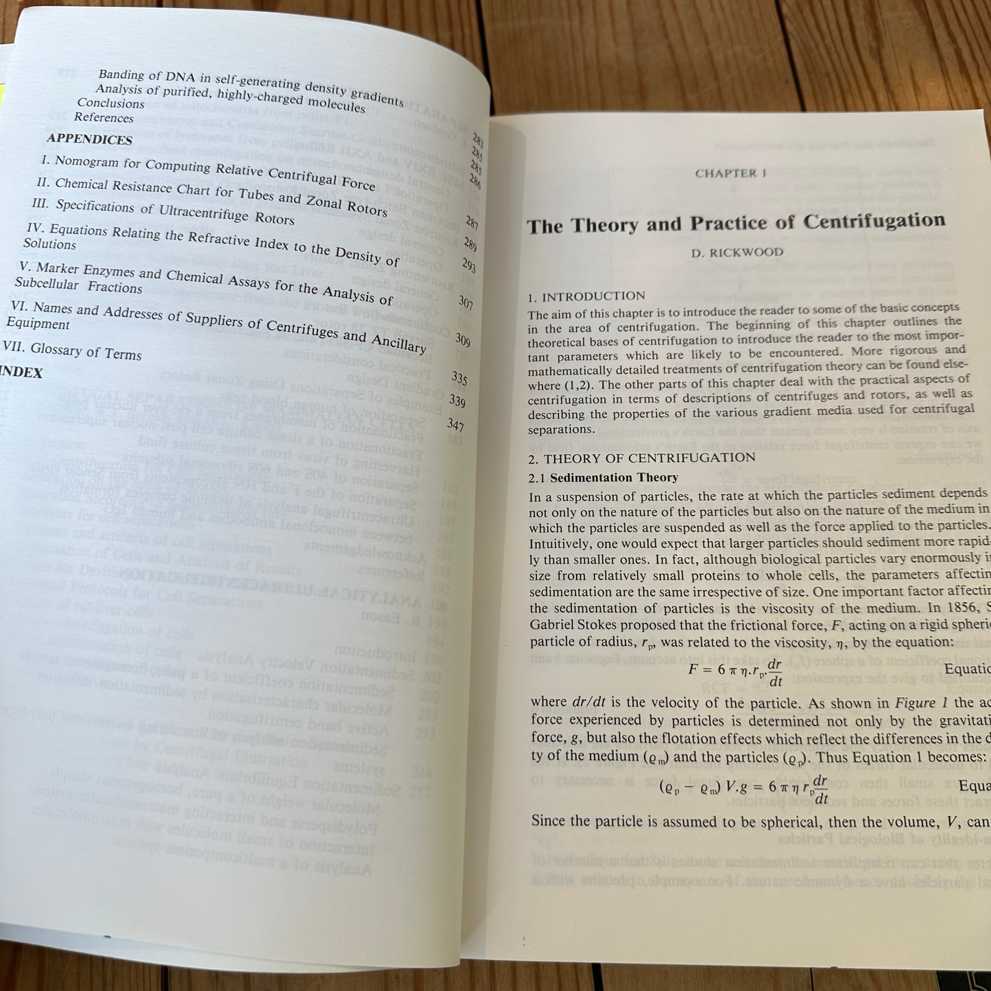 XBN7 Vintage 1984 Centrifugation a Practical Approach 2nd Edition BOOK by D.Rickwood