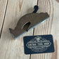 SOLD. D1966 CUTE! Antique small BRASS & EBONY INFILL Shoulder PLANE