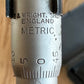 H1623 Vintage METRIC MICROMETER No:965m by MOORE & WRIGHT England