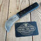 H1772 Vintage TYZACK England LEATHER KNIFE with Rosewood handle