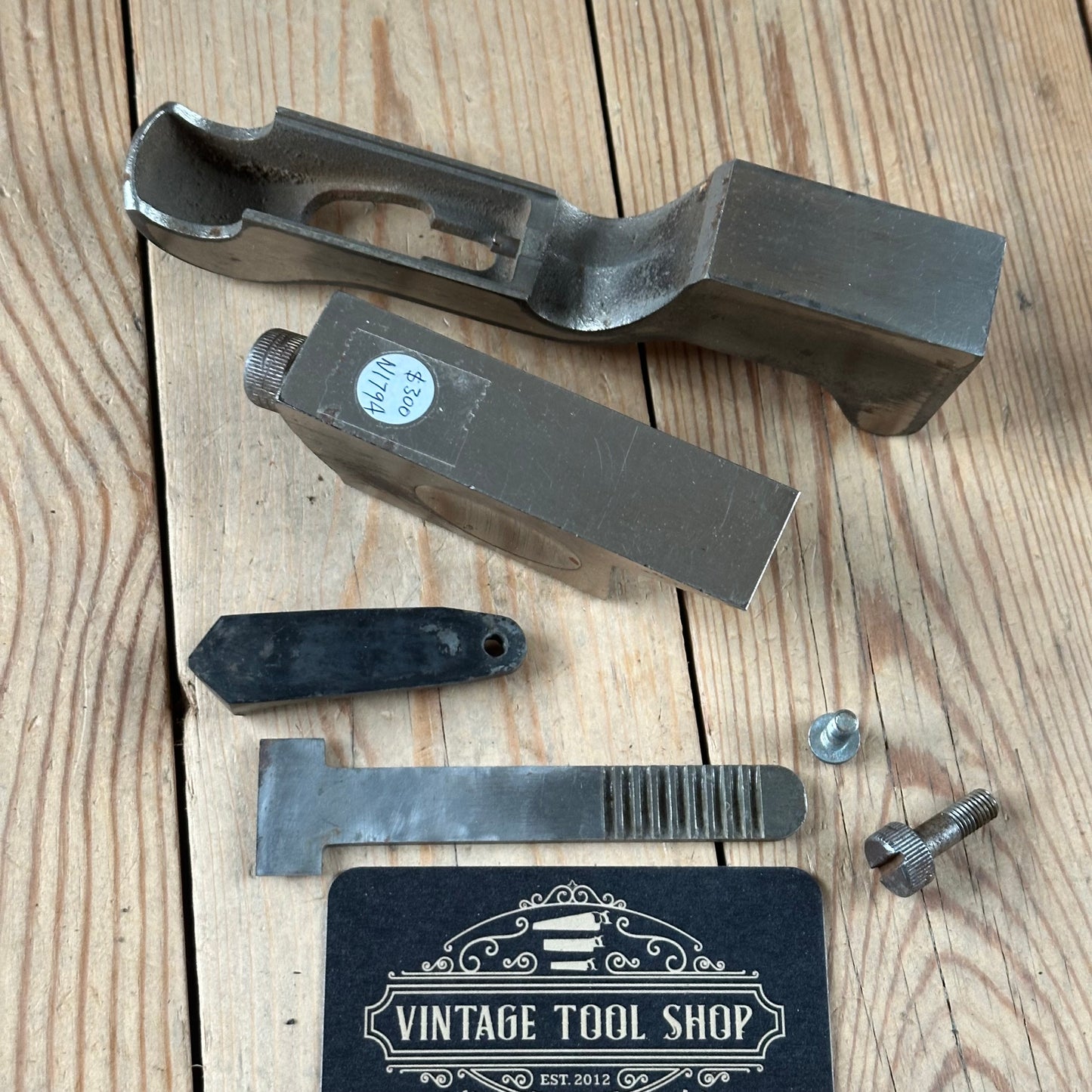 N1794 Vintage STANLEY England No.93 Rabbet REBATE Shoulder CHISEL PLANE
