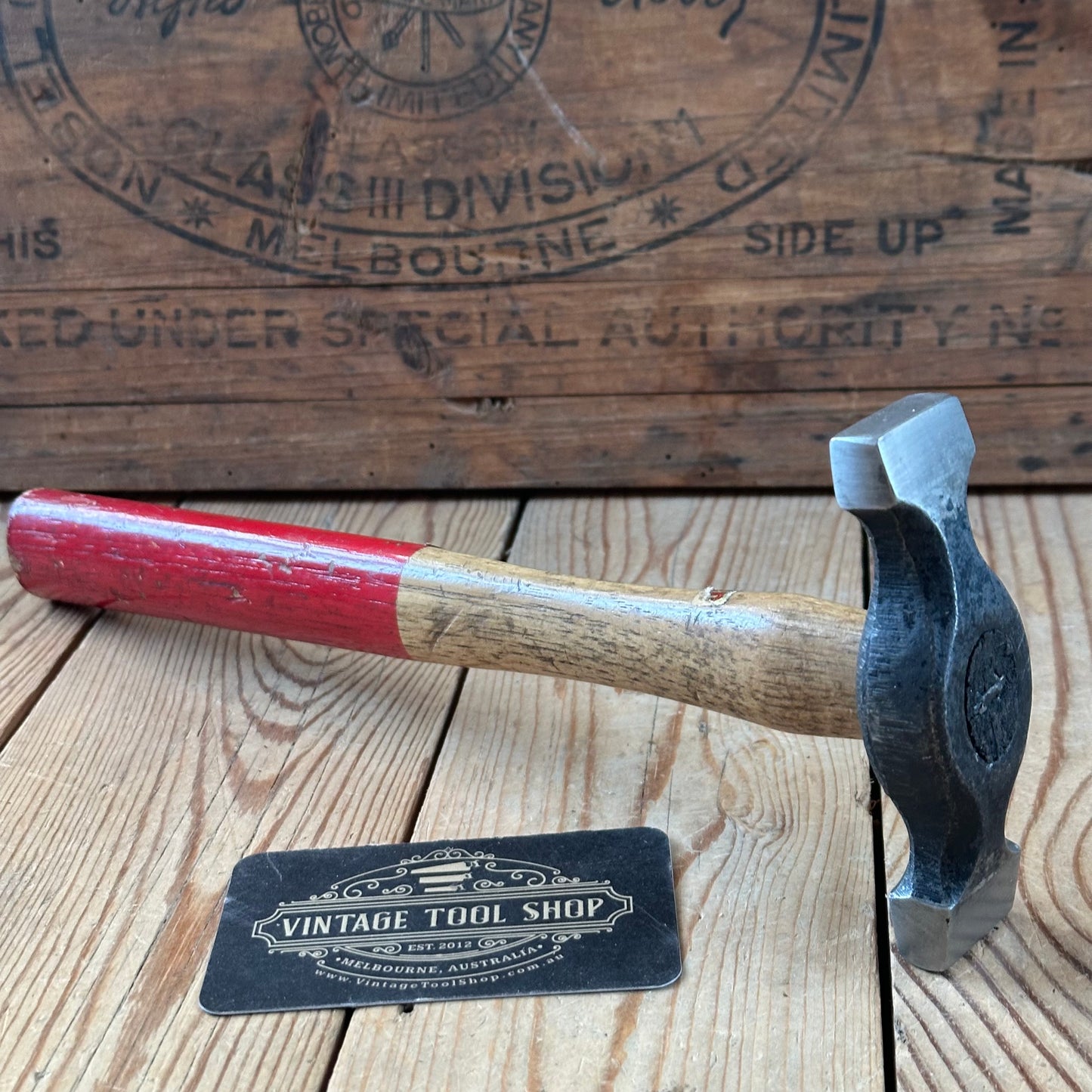 D1842 Vintage WHITEHOUSE England Jewellers Metalworking HAMMER
