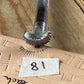 XL1 Vintage 1 x LEATHER work STAMP or PUNCH cool motif