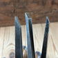 H2522 Vintage set of 6 x WARD & PAYNE & MARPLES Socketed Framing CHISELS