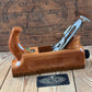 SOLD. N1703 GORGEOUS Vintage E.C.E. West-Germany No:711 PRIMUS PLANE Figured Pear & Lignum Vitae Sole