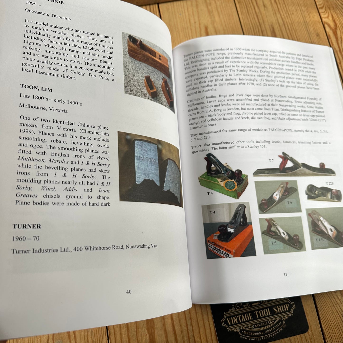 BO116 New old stock! 2016 AUSTRALIAN WOODWORKING PLANEMAKERS BOOK by Trevor D. Semmens 3rd edition