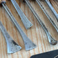 D1920 COOL! Vintage set of 8 x Carving CHISELS