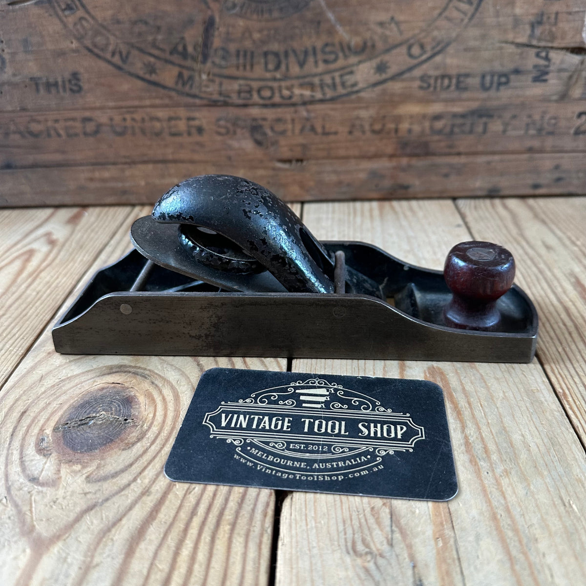 H2586 Vintage STANLEY England No.130 double ended BLOCK PLANE