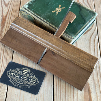 Y599 Vintage COOL FRENCH SIDE & REBATE Wooden PLANE