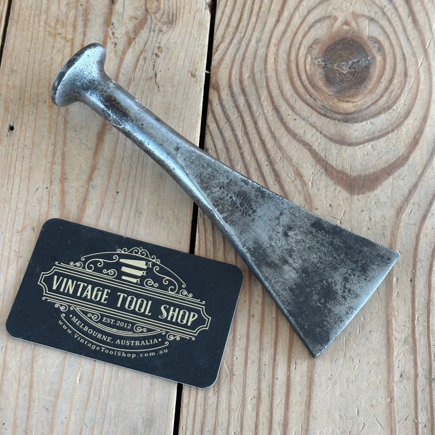 H2278 Vintage MATHIESON CAULKING IRON shipwright tool