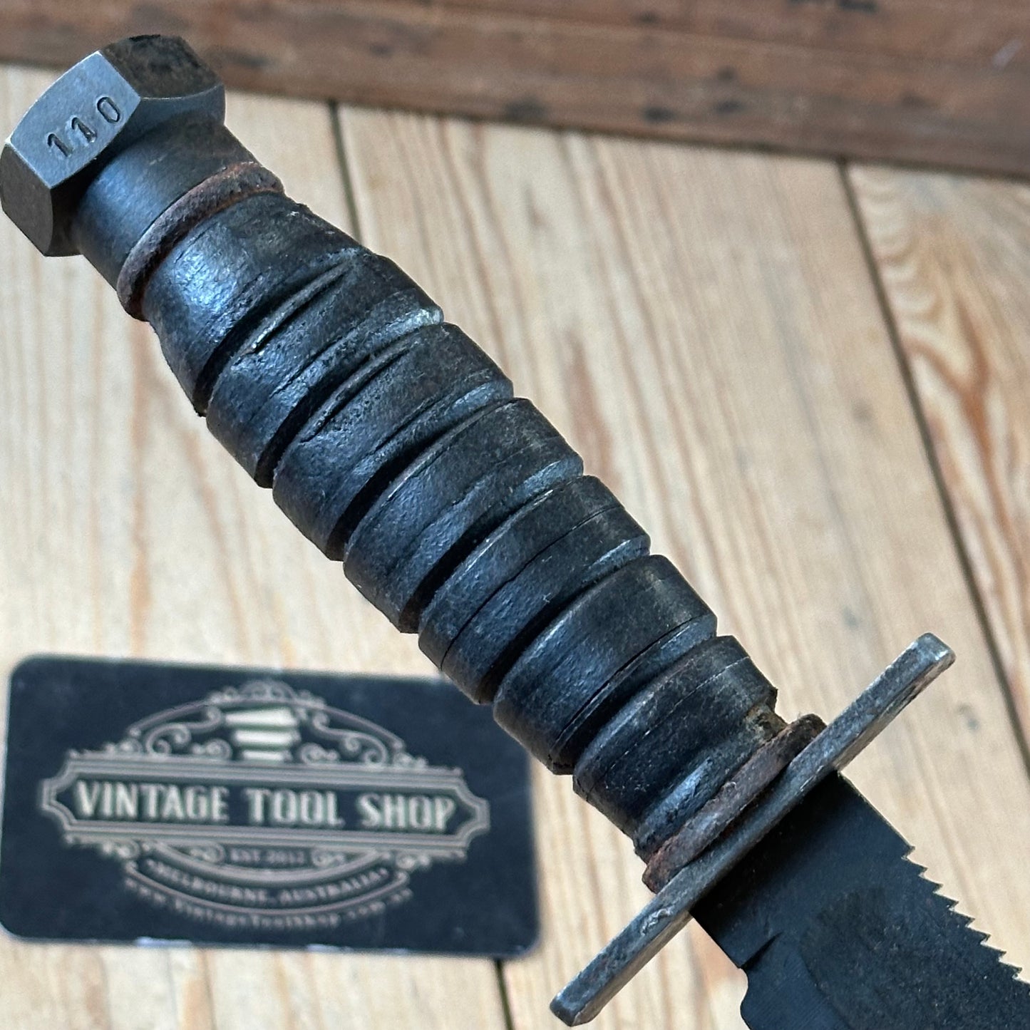 K34 ARMY! Vintage CAMILLUS ONTARIO USA pattern PILOTS KNIFE