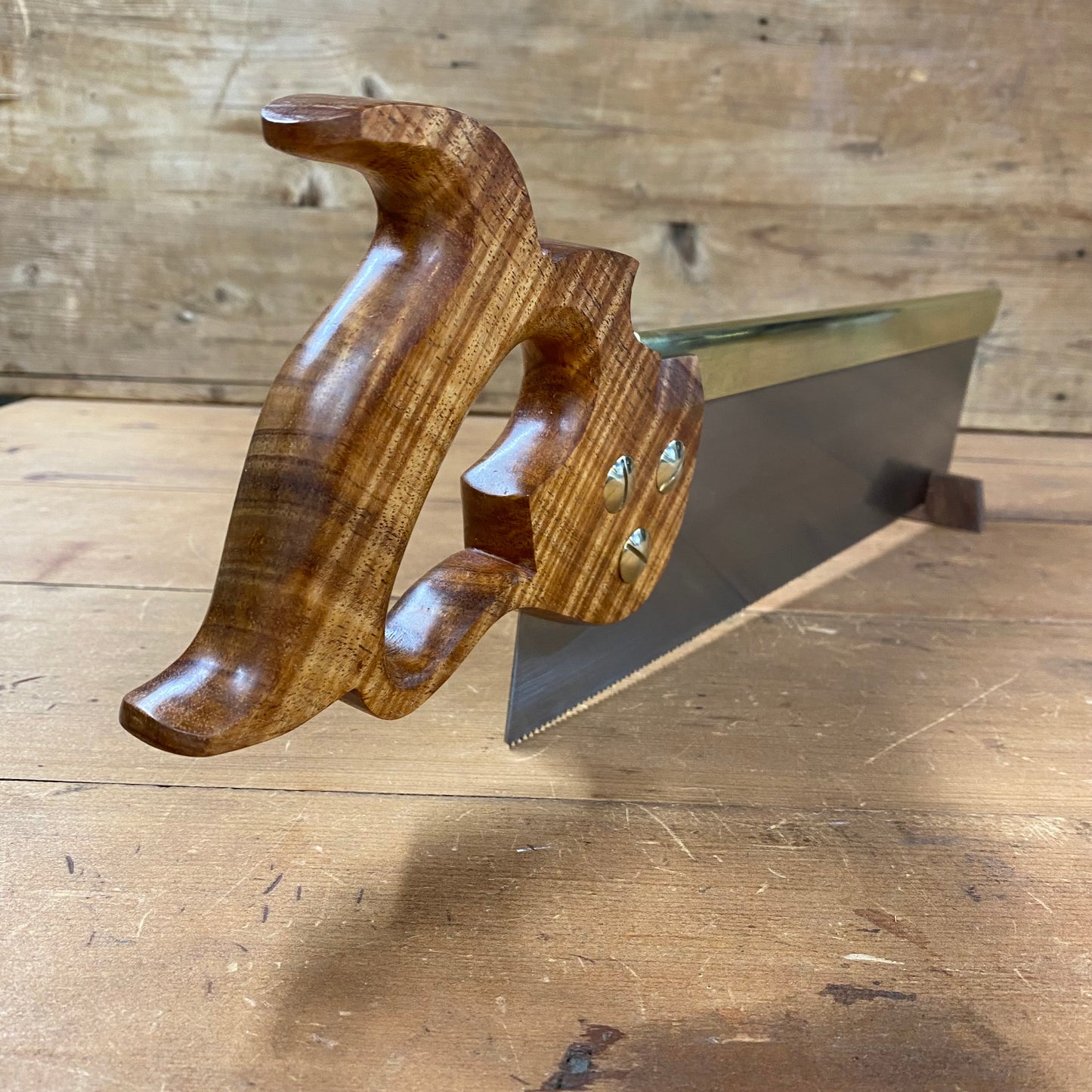 VHS186 HERITAGE SAWS Melbourne 14” KINGSTON 11ppi XCUT Carcass SAW with TASMANIAN BLACKWOOD handle