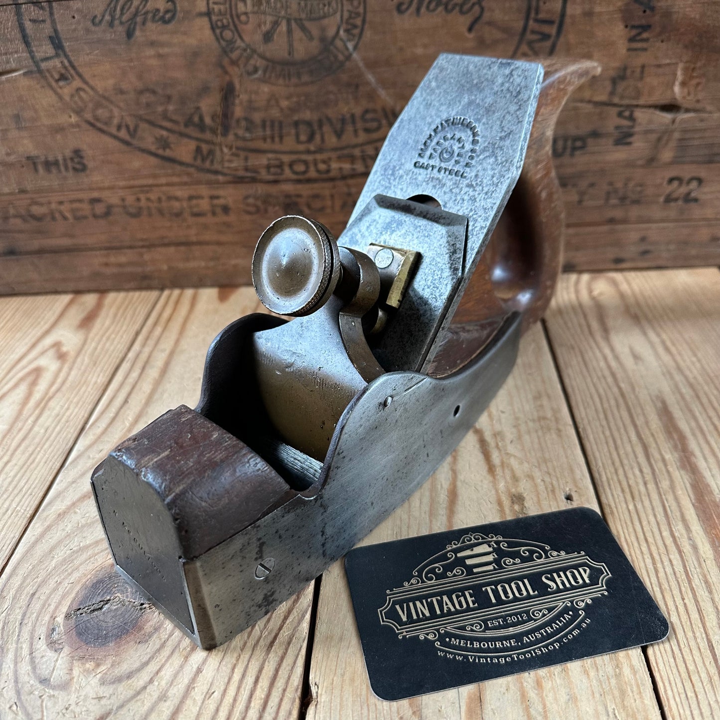N1838 Vintage cast iron INFILL plane PROJECT