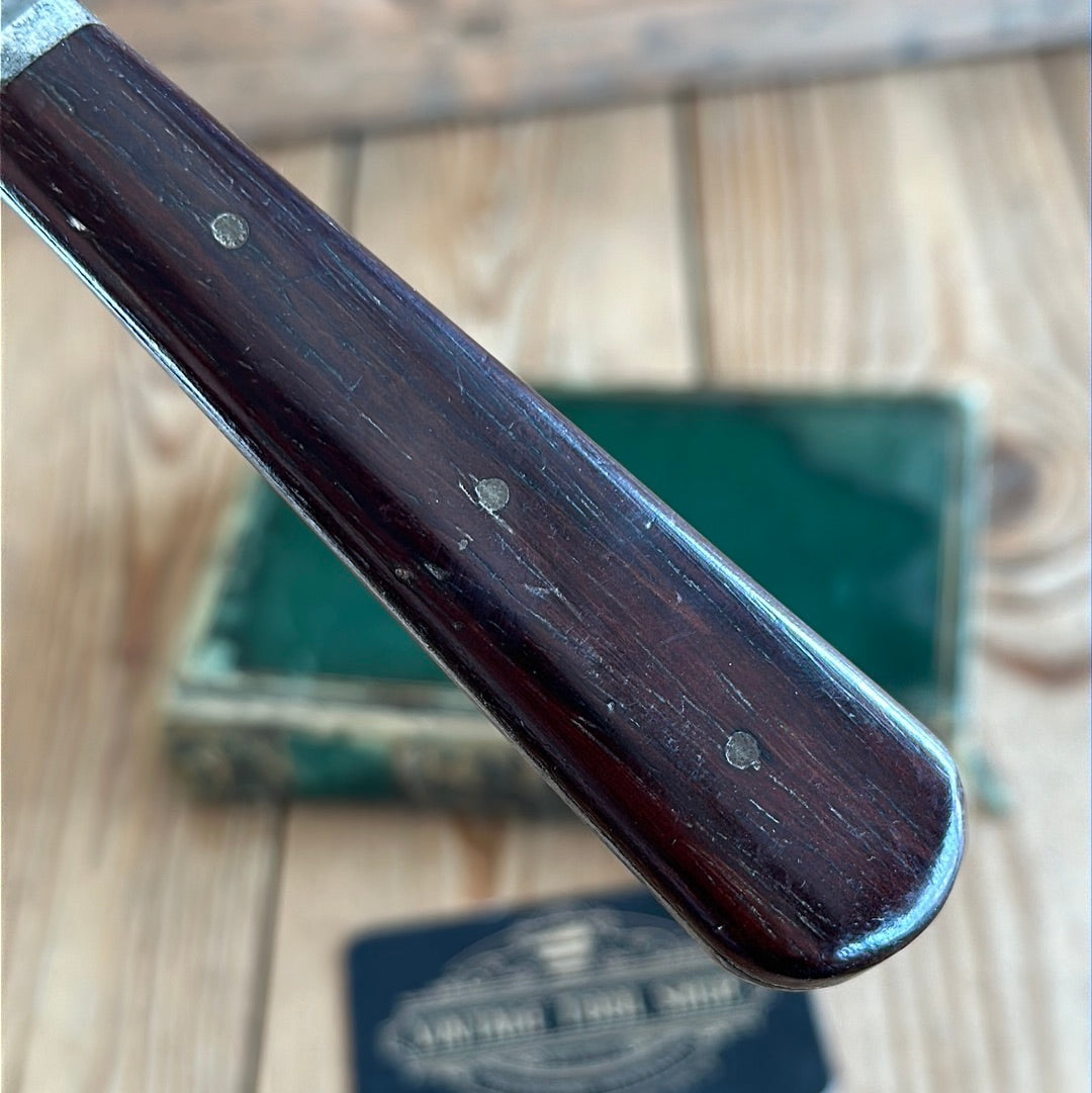 D1321 Vintage spring STEEL SPATULA Scraper with Rosewood handle