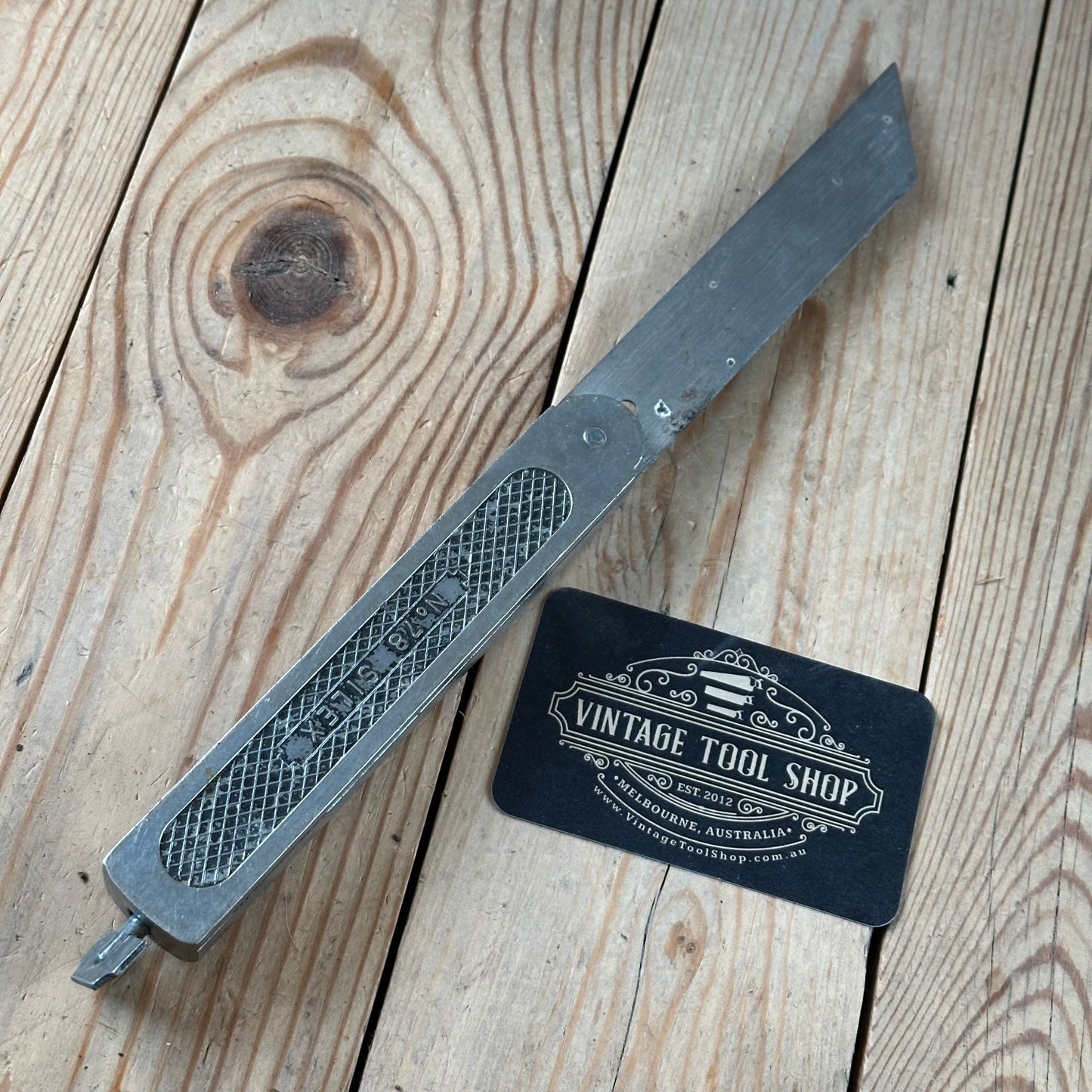 N1814 Vintage SILEX Australia No.78 metal BEVEL