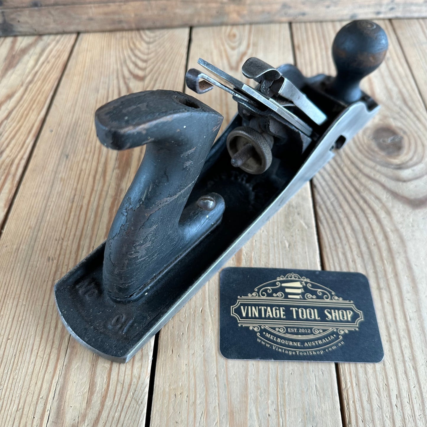 H1354 Vintage CARTER Australia No.C1 rebate jack rabbet PLANE