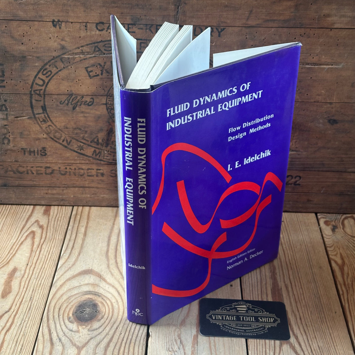 N2051 SCARCE! Vintage BOOK FLUID DYNAMICS of INDUSTRIAL EQUIPMENT Flow Distribution Design Methods by I.E.Idelchik, English edition editor N.A.Decker