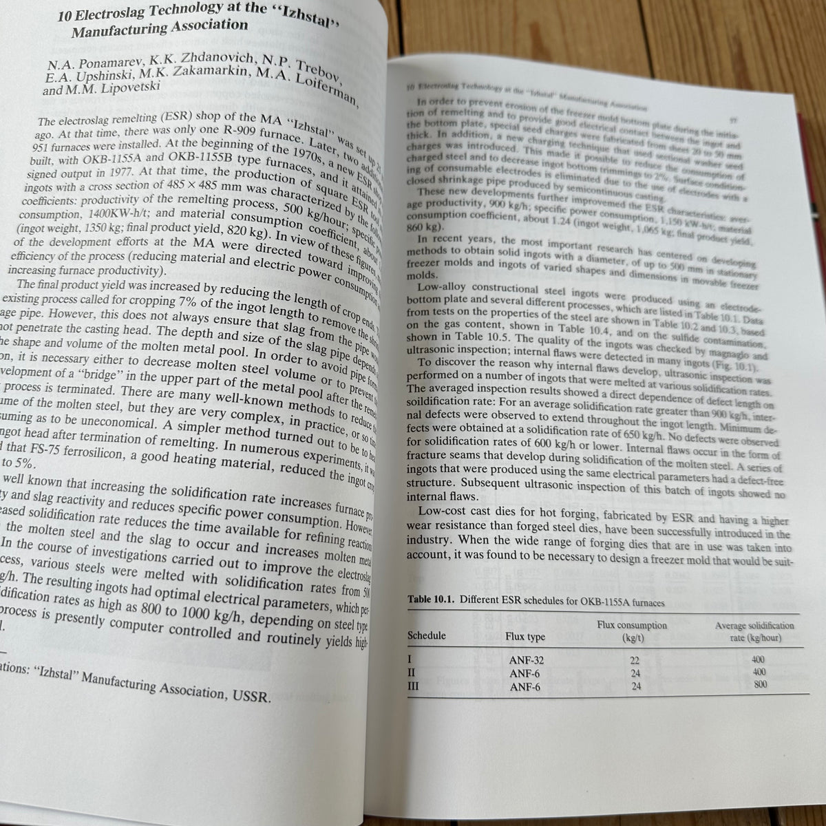 N2039 Vintage 1990 BOOK ELECTROSLAG TECHNOLOGY by B.I.Medovar & G.A.Boyko