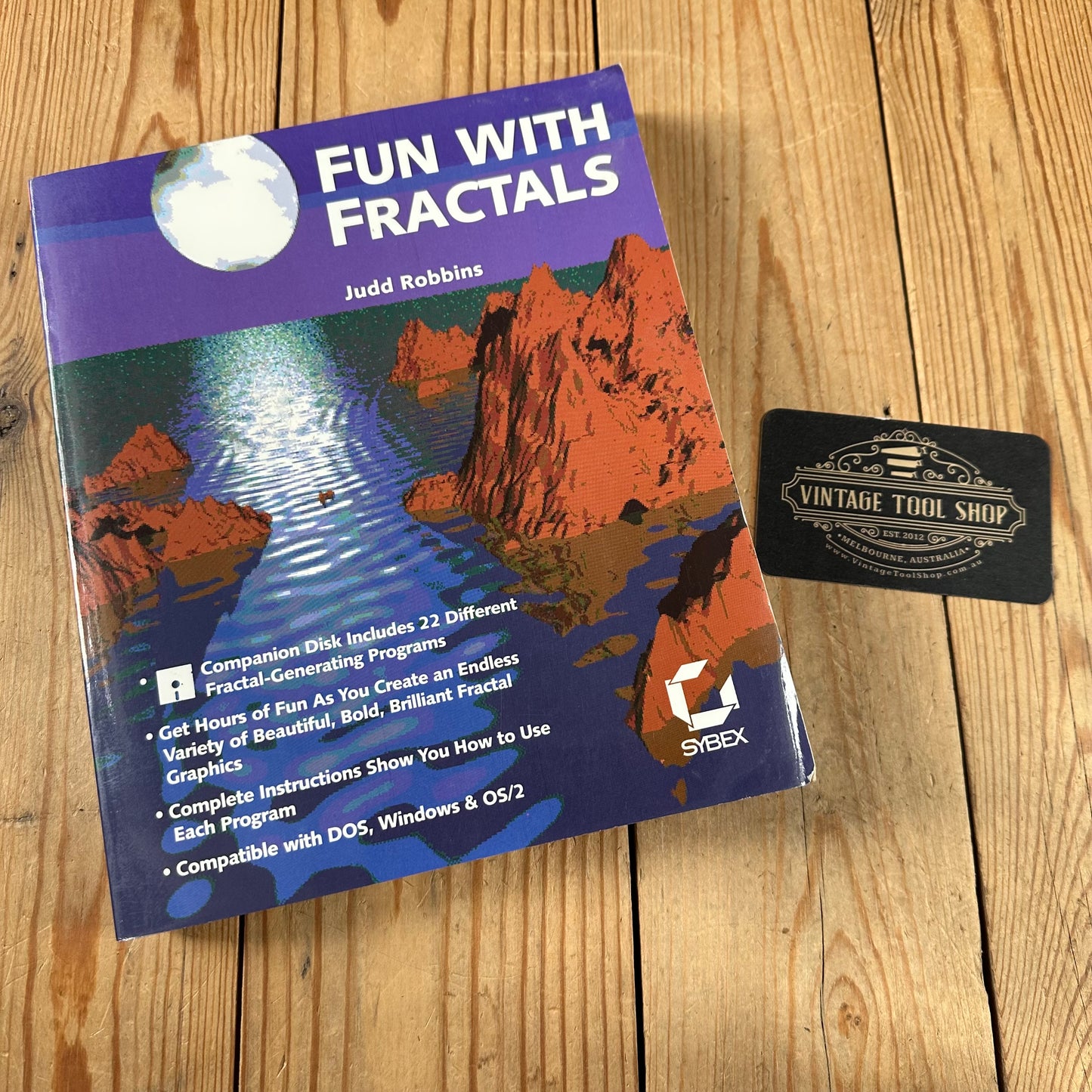XBN104 Vintage 1993 FUN WITH FRACTALS BOOK by Judd Robbins