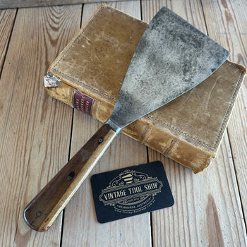 N842 LARGE! Vintage W.R.HUMPHREYS & Co SHEFFIELD spring steel SPATULA with Rosewood handle