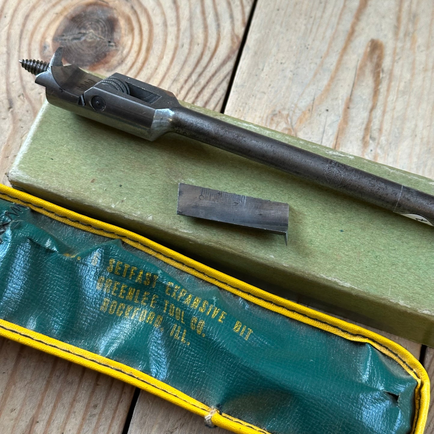 H2517 Vintage GREENLEE USA No.6 expansive DRILL BIT