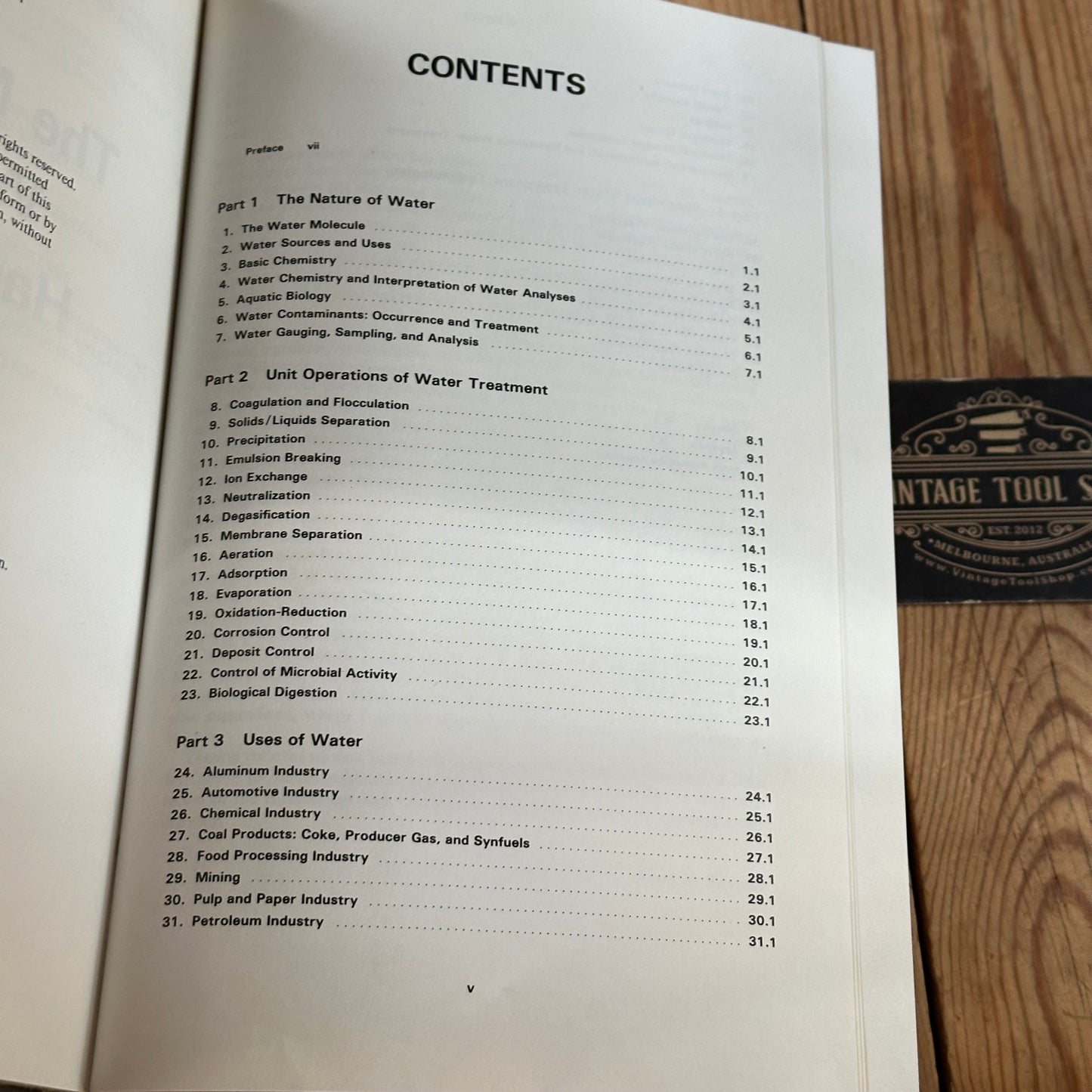 XBN177 Vintage 1988 BOOK The NALCO WATER HANDBOOK Second Edition by F.N.Kemmer