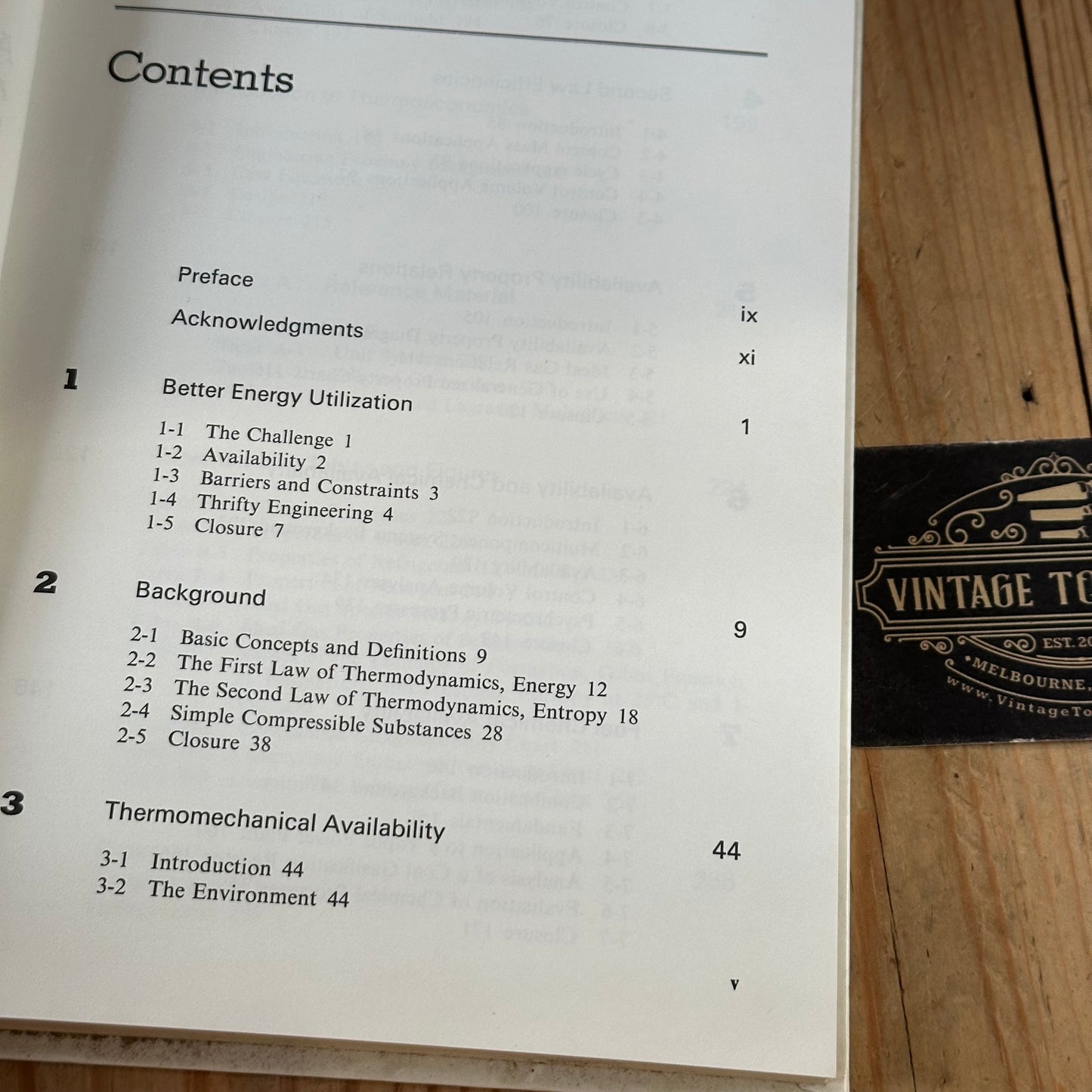 XBN120 Vintage BOOK AVAILABILITY ANALYSIS- A Guide to Efficient Energy Use by M.J.Moran