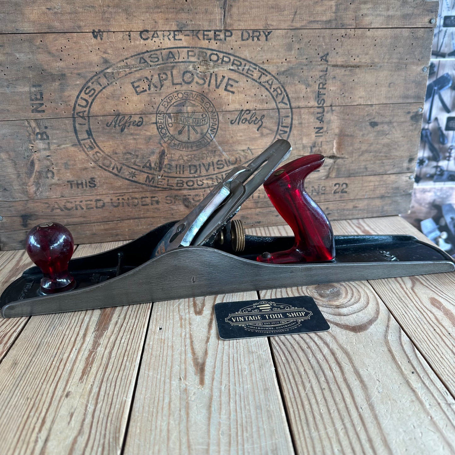 N867 Vintage Australian TURNER No.6 fore PLANE