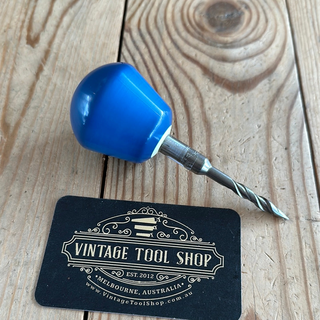 TR144 Repurposed Blue “2” POOL BALL awl by Tony Ralph