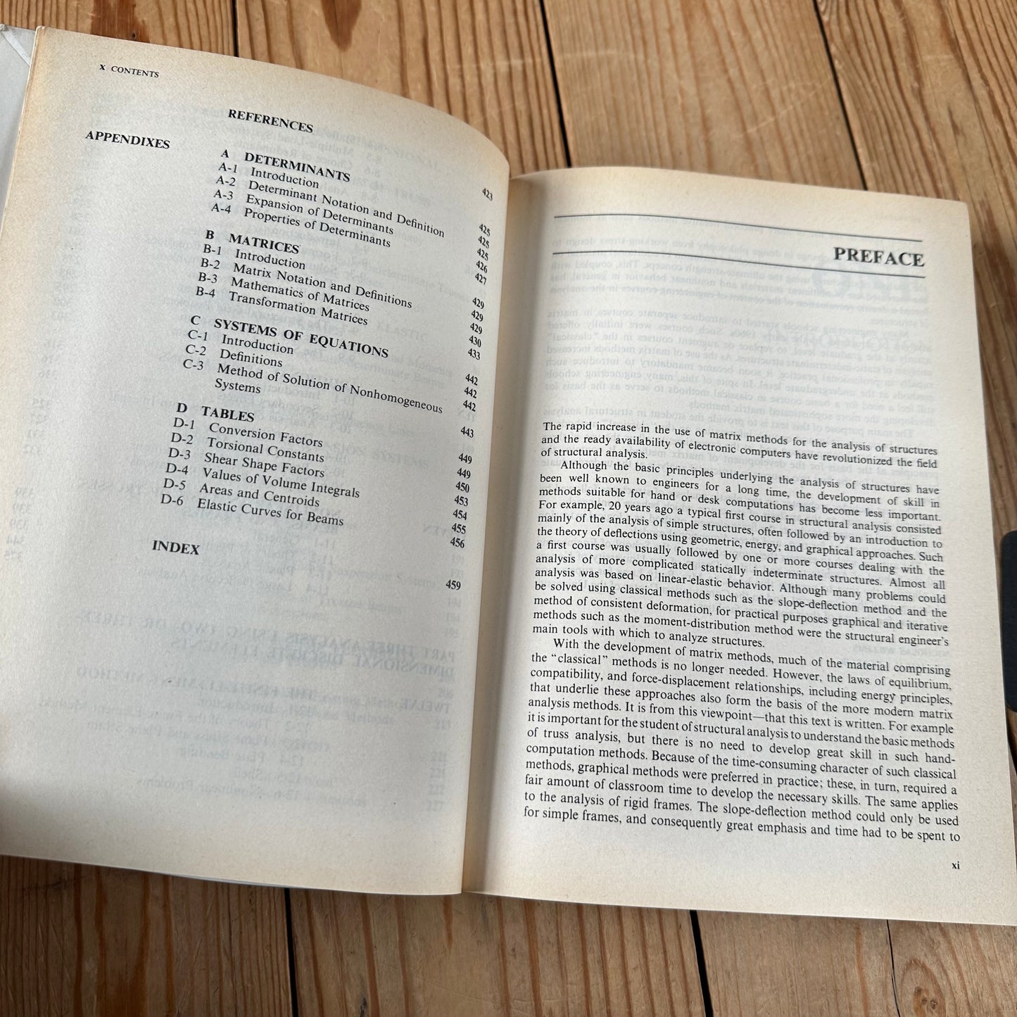 XBN8 Vintage 1978 BOOK STRUCTURAL ANALYSIS for ENGINEERS by N.Willems & W.M.Lucas Jr