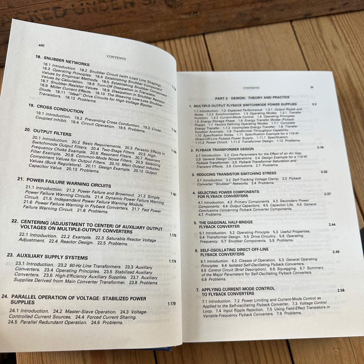 N1994 Vintage BOOK SWITCHMODE POWER SUPPLY HANDBOOK by K.Billings
