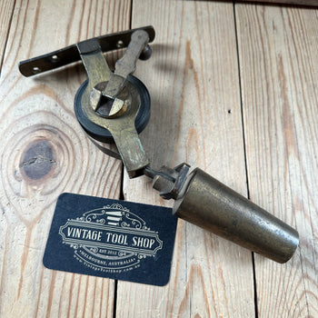 H2472 Vintage CHESTERMAN England War Department Brass TANK DIPPING  measuring TAPE