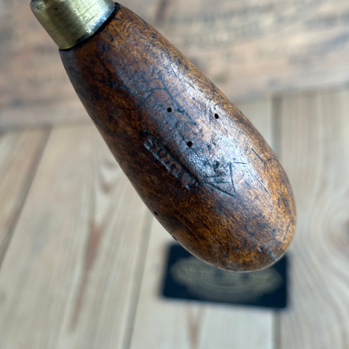 D2075 Vintage THOMAS IBBOTSON & Co 8” DRAWKNIFE draw knife