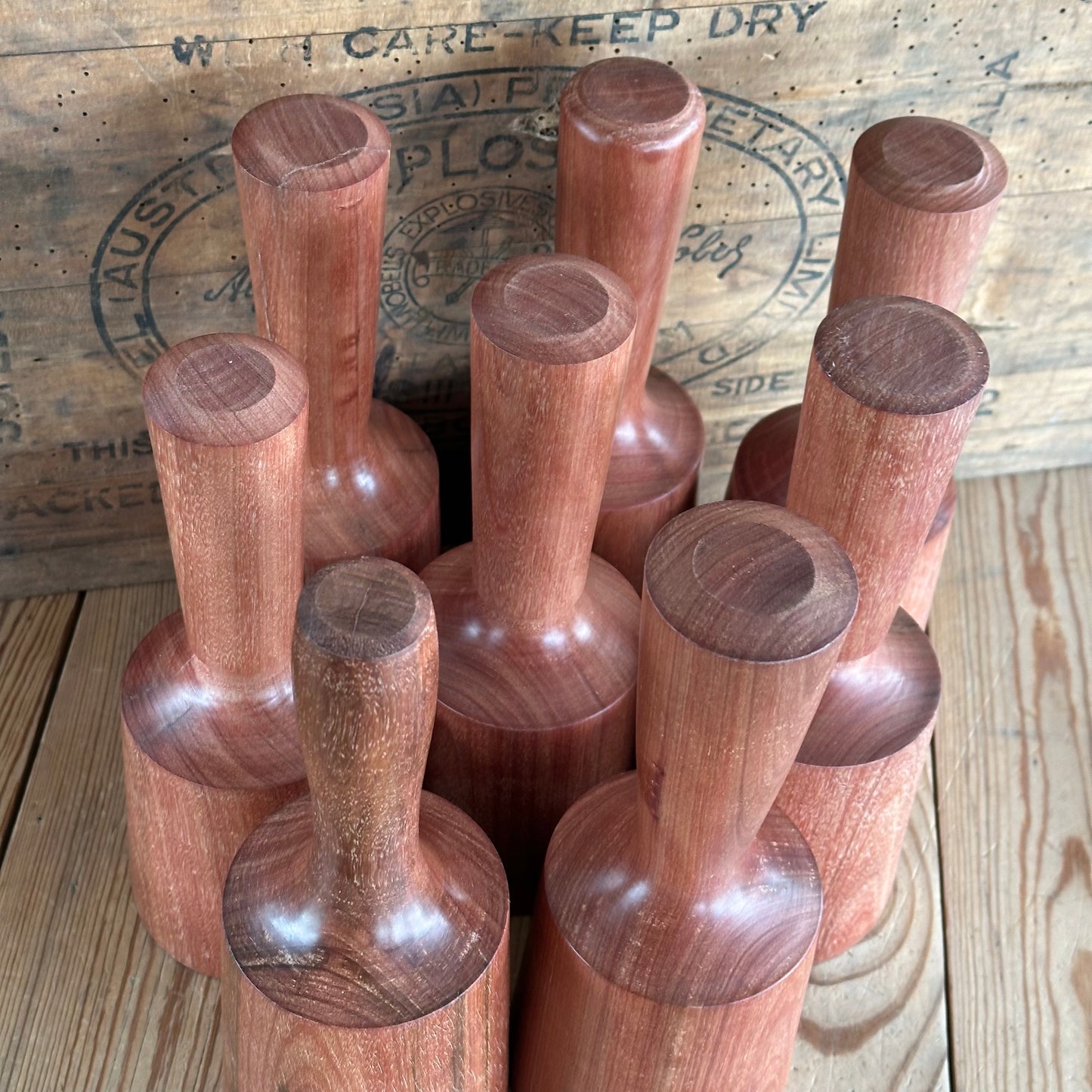 TR184-TR188 NEW! 1x Large QLD Yanderra hardwood carvers MALLET by Tony Ralph