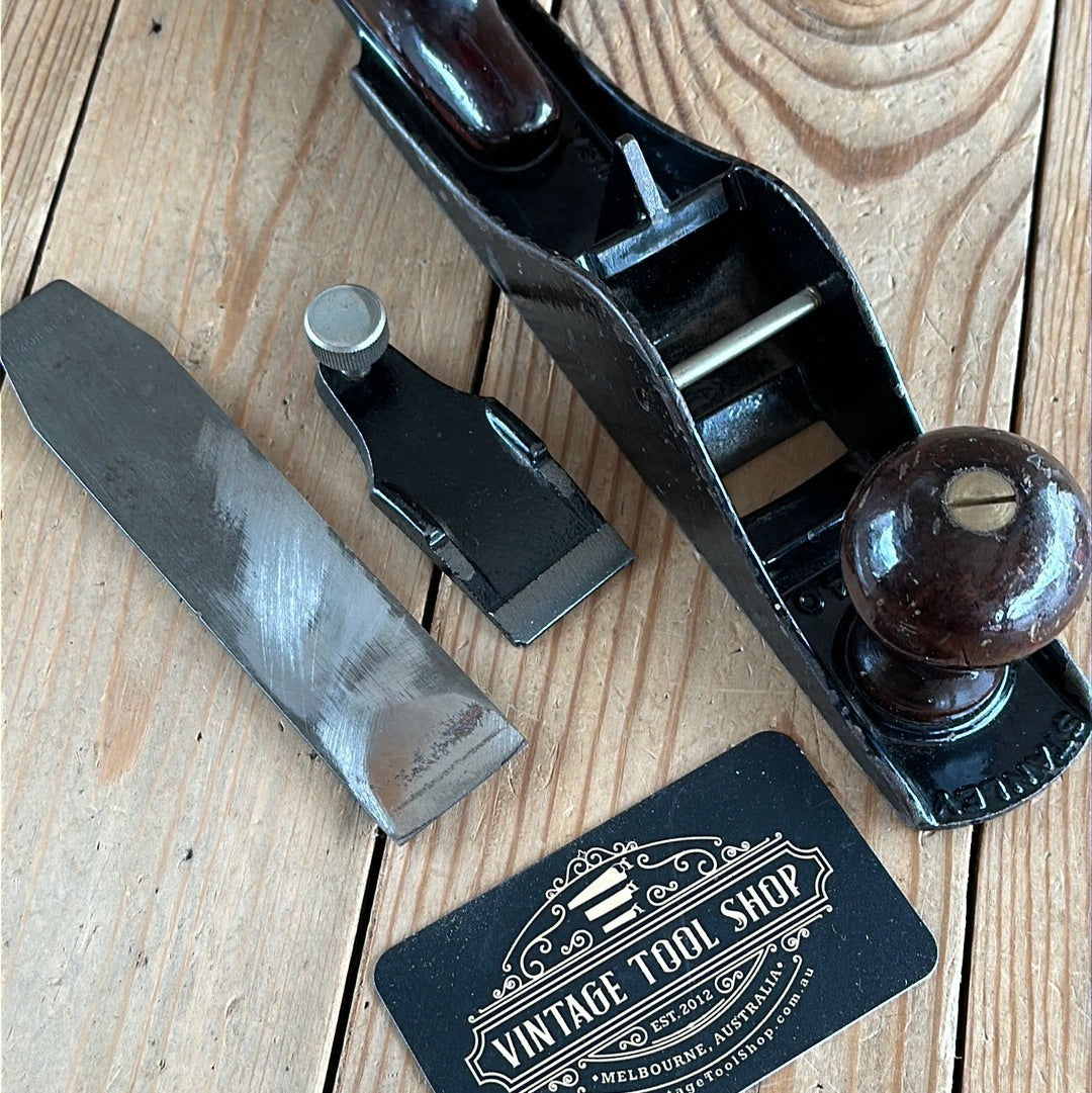 SOLD H776 Vintage STANLEY USA 1950-62 No.40 scrub PLANE