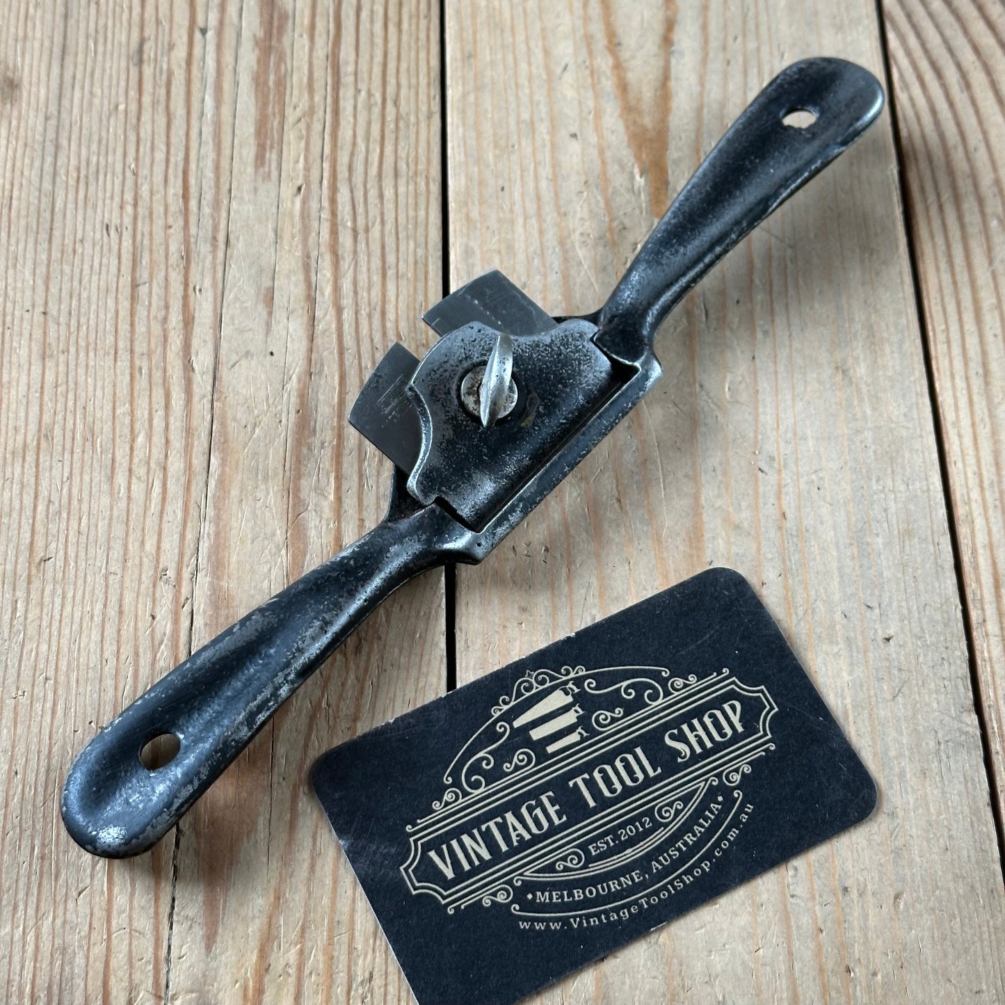 D2048 Vintage STANLEY England No:63 convex SPOKESHAVE Spoke shave