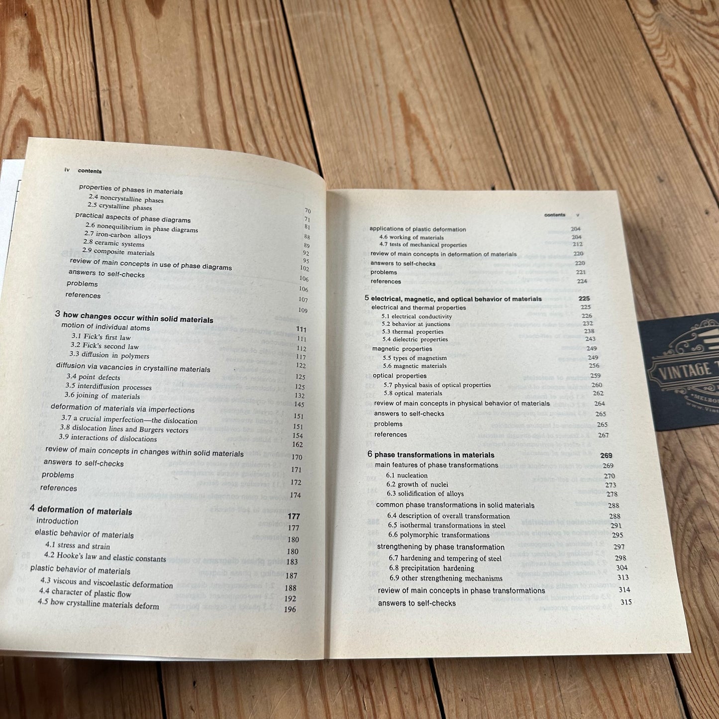 XBN39 Vintage 1976 Essentials of Materials Science BOOK by A.G.Guy