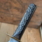K60 Vintage Original German BOWIE KNIFE in leather sheath